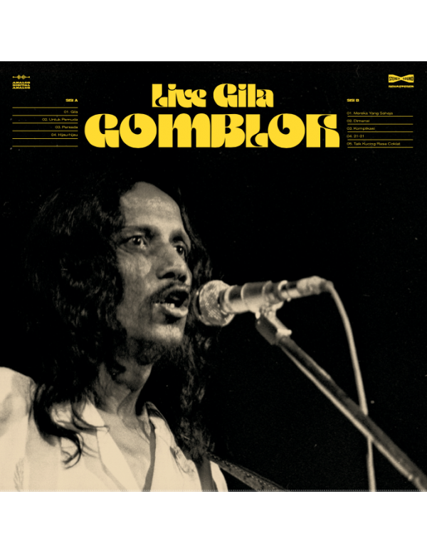 Gombloh Live Gila (37th Year Anniversary Black Vinyl Edition)